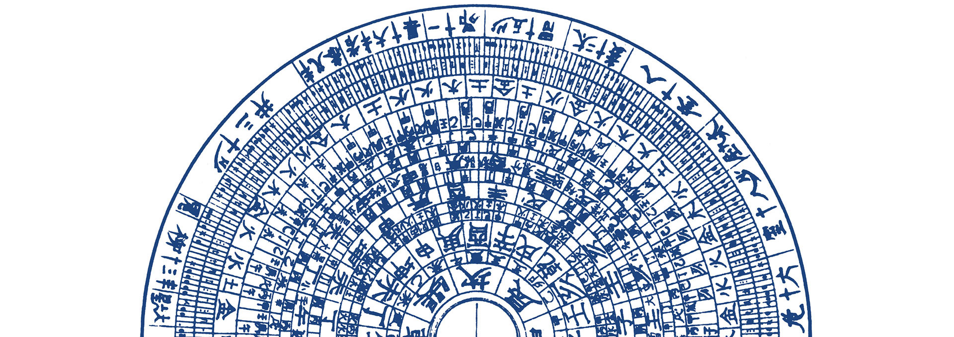 Traditional Chinese feng shui compass